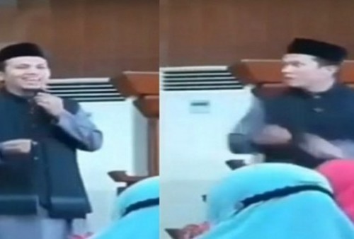 Ustaz Batam: Abu Syahid Chaniago Diserang Pria Tak Dikenal Saat Menyampaikan Ceramah, Diduga ODGJ?