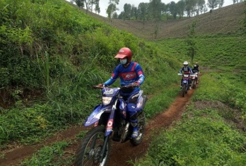 Keseruan WOI di 'Trail Adventure and Friendship', Yamaha Bagi-Bagi Tips Jitu Agar Mudah Trabas Medan Sulit