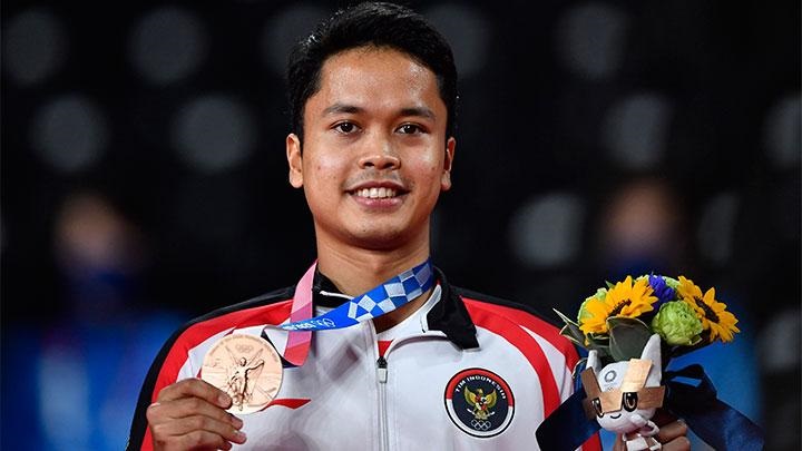 Anthony Ginting Persembahkan Perunggu Untuk Indonesia di Olimpiade Tokyo 2021: Ini Untuk HUT Indonesia ke 72 Tahun