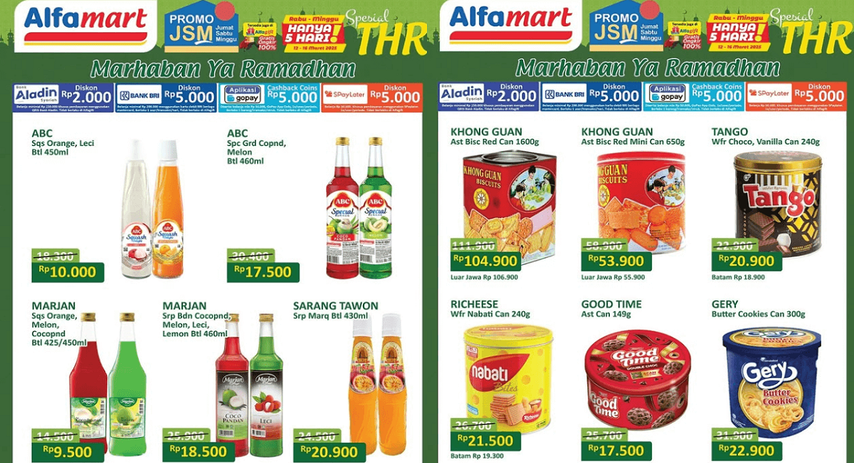 Jelang Bulan Suci Ramadhan 2026, Intip di Sini Daftar Promo Alfamart: Ada Sirup Murah!