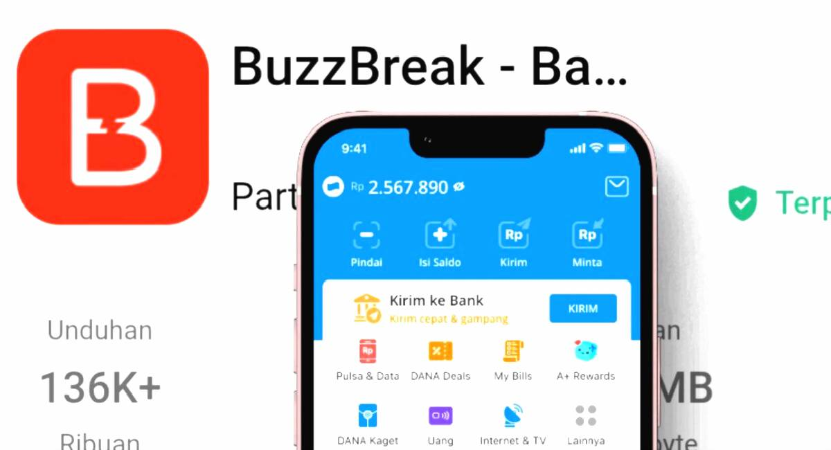 Cuma Baca Berita Bisa Dapat Rp200 Ribu Saldo DANA,  Begini Cara Cepat Panen Cuan di BuzzBreak!
