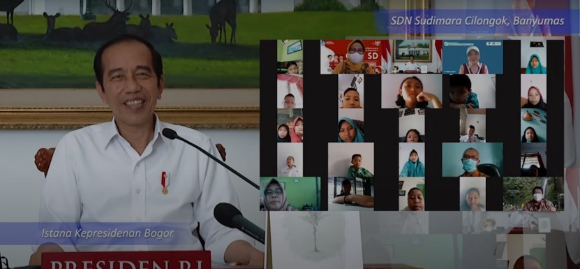Presiden Jokowi Ditanya Apa Tugasnya oleh Anak SDN di Banyumas, Jawaban Kepala Negara Bikin Kagum 
