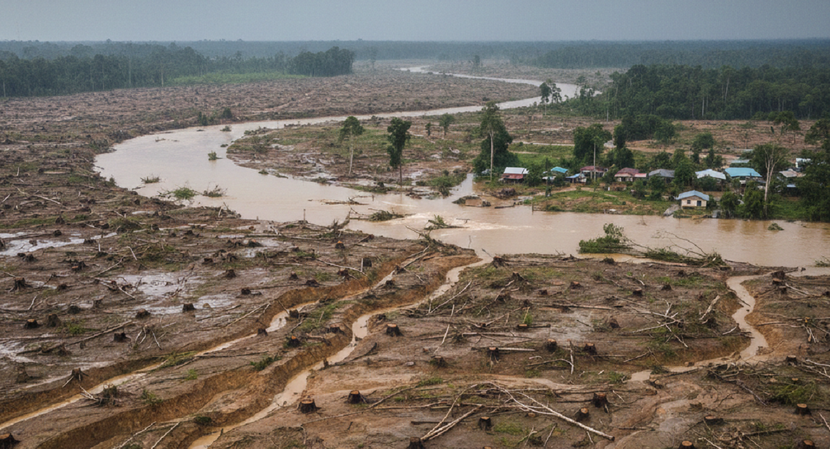 Sumatera dalam Bahaya: Bagaimana Perusakan Hutan dan Perubahan Iklim Meningkatkan Risiko Bencana