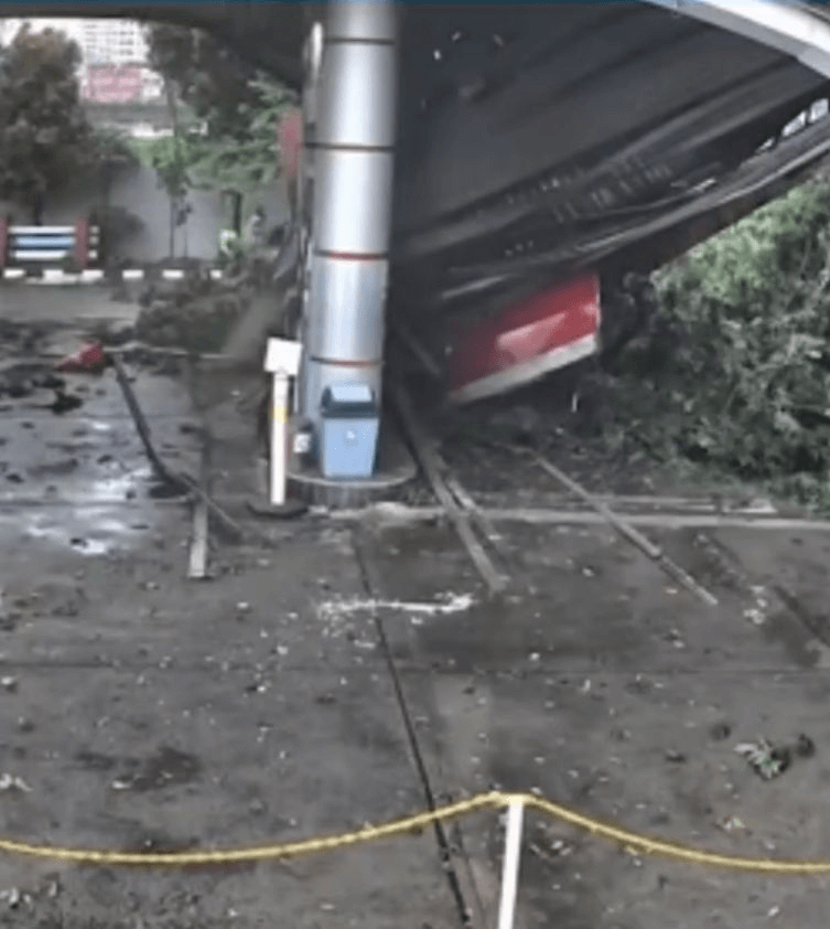 Pohon Tumbang di Jakarta Pusat Akibat Cuaca Buruk, 3 Orang Terluka