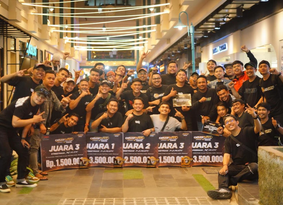 CustoMAXi Yamaha 2025 Hadir di Makassar: Modifikasi Unik, Hadiah Mobil, dan 1 Dekade MAXi Series