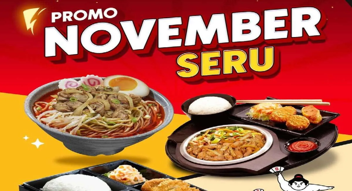Gokana Hadirkan 'Promo November Seru'  Mulai Rp66.000, Kenyang Hemat Tanpa Bikin Kantong Bolong! Berlaku 10–28 November 2025!