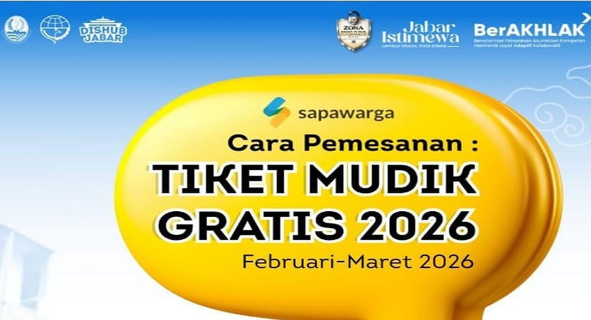 Dibuka Sampai 5 Maret 2026, Serbu Sekarang Tiket Mudik Gratis Lebaran 2026 Dishub Jabar 