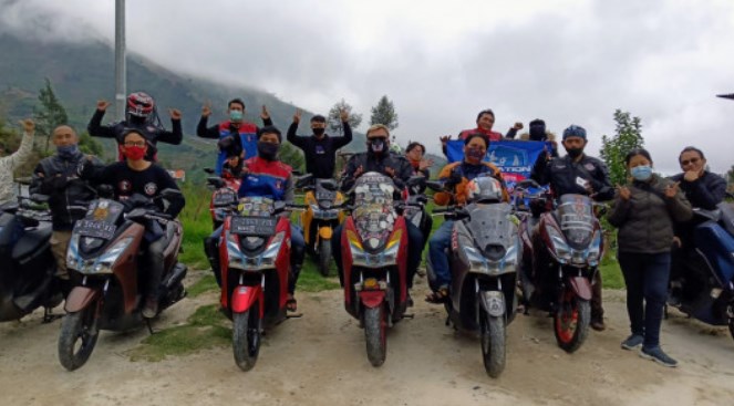 Penuhi Hasrat Bersosialisasi, Komunitas Maxi Yamaha Jawa Tengah Gelar Touring Kuliner ke Pegunungan, Unik dan Beda!