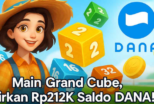 Cair Instan! Game Grand Cube Bikin Saldo DANA Gratis Masuk Dompet Tanpa Ribet Nominal Sampai Rp 50 Ribu Perhari