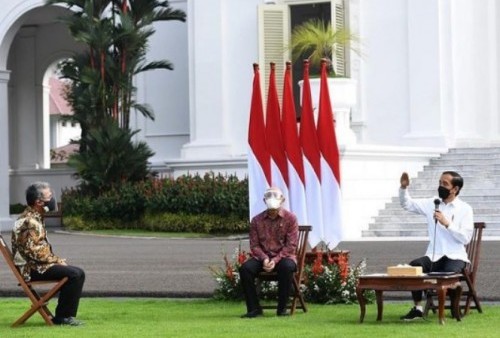 Serahkan BPUM, Presiden Jokowi Dorong Semangat Pengusaha Mikro Agar Jangan Menyerah di Tengah Pandemi