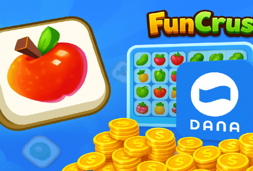 Cuma Main Game Dapat Rp312.000 Saldo DANA Gratis! Download Aplikasi FunCrush Sekarang
