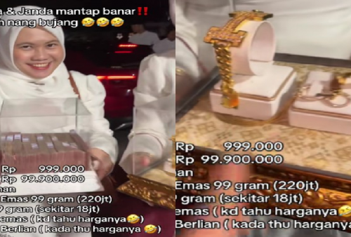 Pernikahan Viral Serba Angka 9: Mahar Emas 99 Gram Hingga Uang Jujuran Rp 99,9 Juta