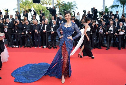 Cantik! Raline Shah Tampil Memukau Pakai Kebaya di Acara The 76th Cannes Film Festival 2023 