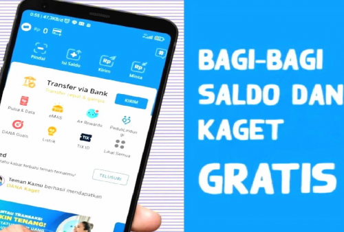 Hadiah Pertengahan Bulan, Klik Sekarang Link DANA Kaget Hari ini Rp 100.000, Masih Hangat